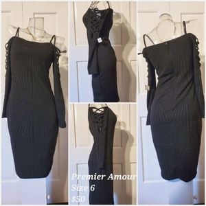 Premiere Amour black dress size 6